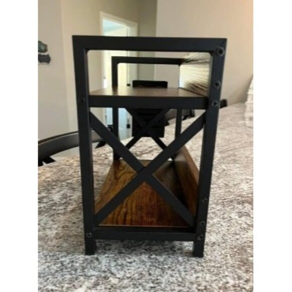 New Coffee Bar Accessories Organizer, Spice Rack Organizer, Wooden Kitchen Count - Picture 3 of 4